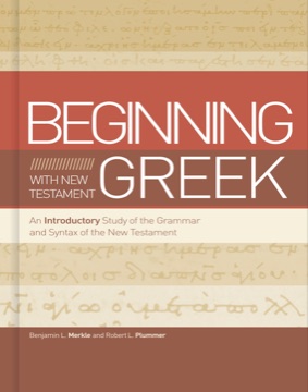 Cover of Beginning with New Testament Greek