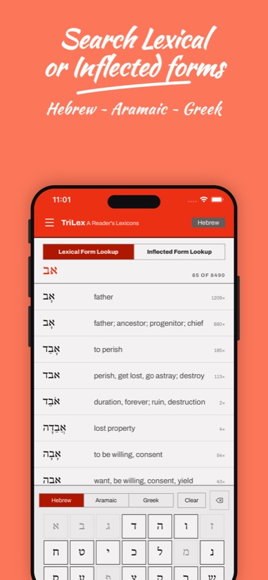 TriLex full lexicon entry